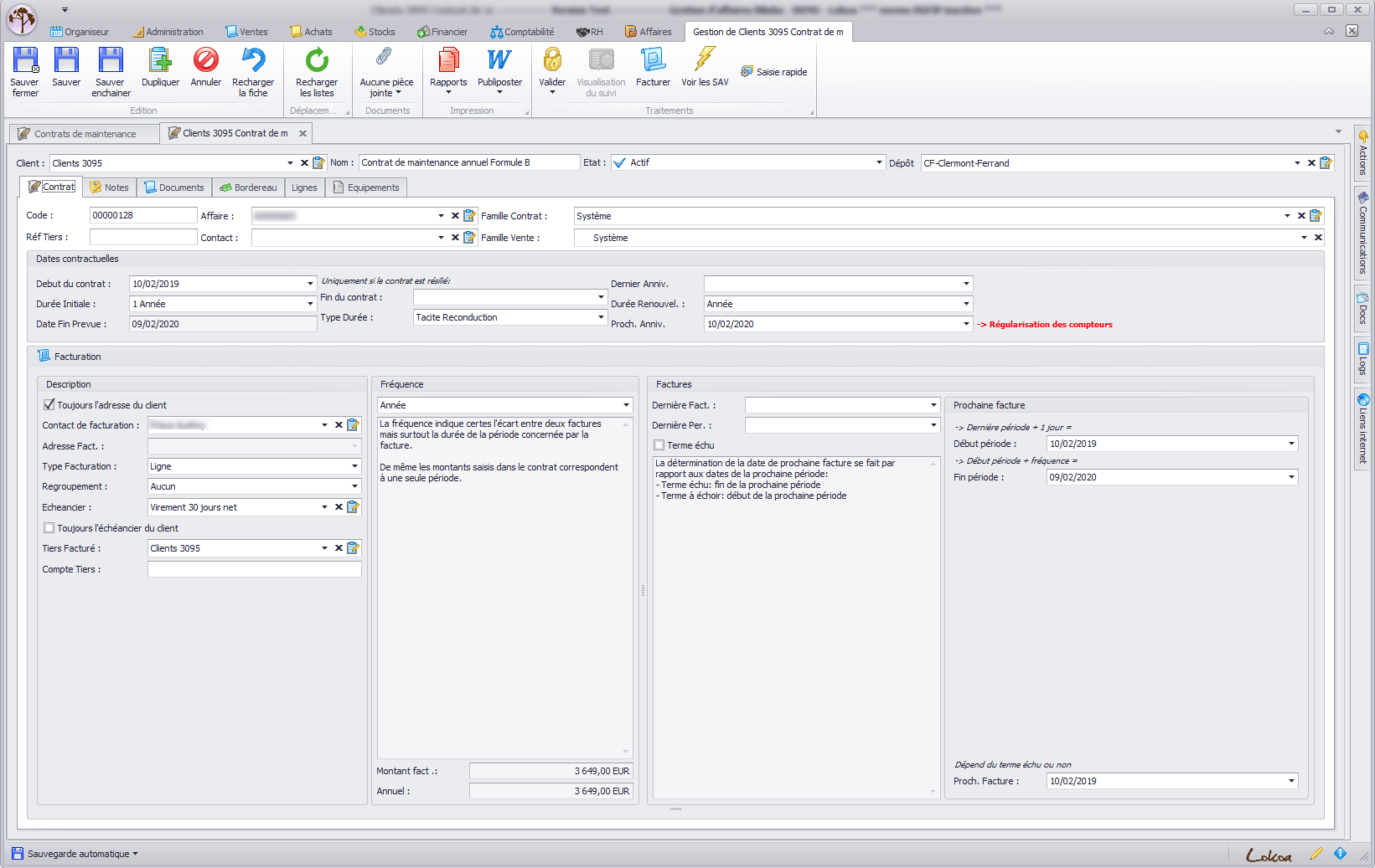 découvrez nos solutions de facturation adaptées aux contrats de maintenance. optimisez la gestion de vos services, suivez les paiements et assurez une transparence totale dans vos activités. simplifiez votre processus administratif et améliorez la satisfaction client grâce à notre expertise.
