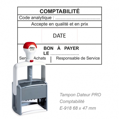 découvrez notre collection de tampons pour factures, idéaux pour une gestion administrative rapide et efficace. personnalisez votre tampon facture pour gagner du temps et apporter une touche professionnelle à vos documents.